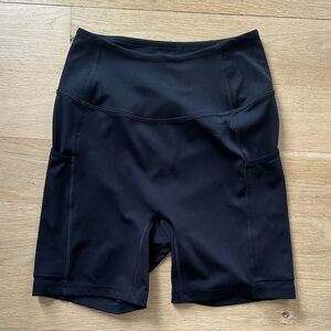 Gymshark Black Women's Bike Pocket Shorts